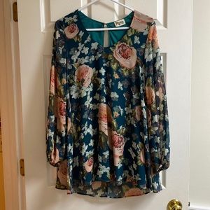 Show me your mumu floral tunic size xs